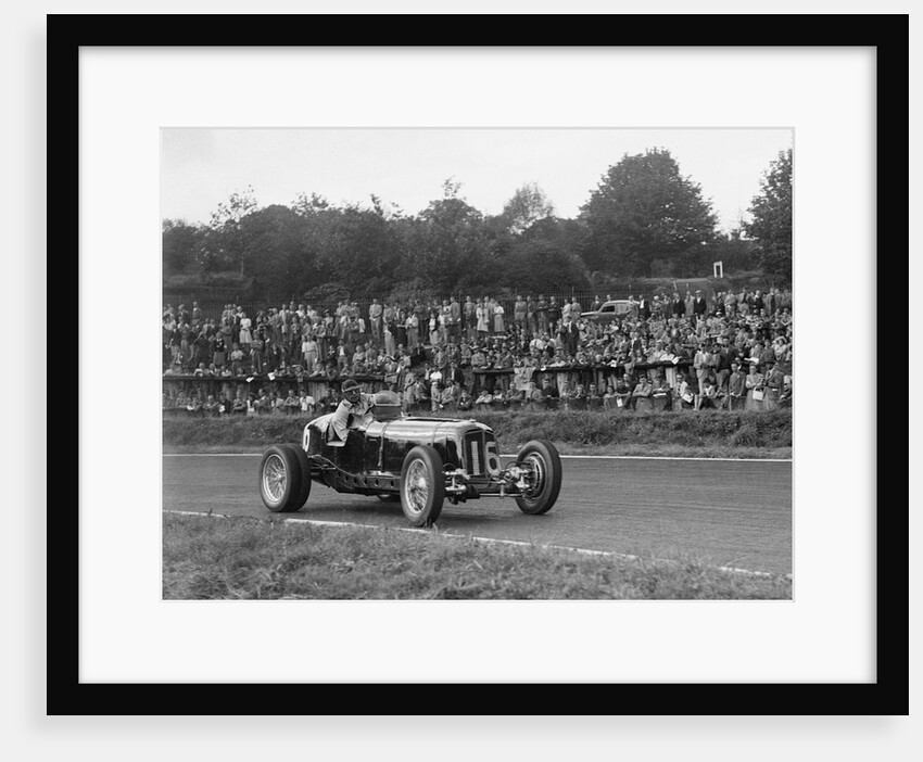 ERA of Raymond Mays racing at Crystal Palace, London, 1939 by Bill Brunell