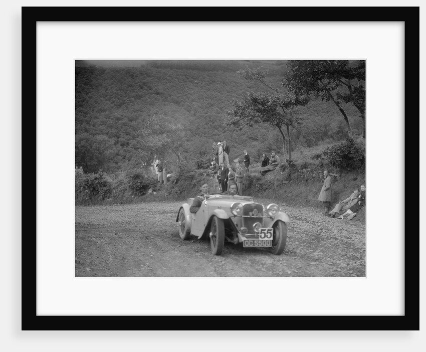 Singer competing in the Mid Surrey AC Barnstaple Trial, Beggars Roost, Devon, 1934 by Bill Brunell