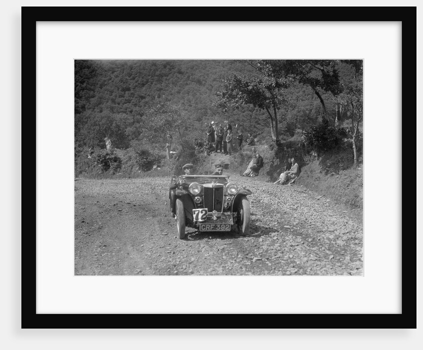 MG PA competing in the Mid Surrey AC Barnstaple Trial, Beggars Roost, Devon, 1934 by Bill Brunell