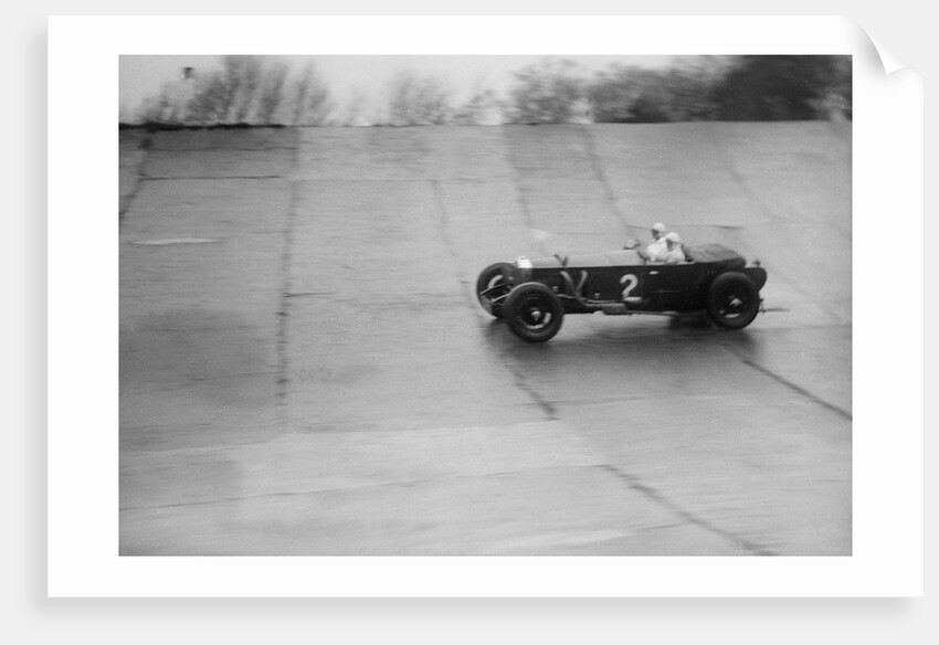 Stripped Invicta 4-seater racing at a BARC meeting, Brooklands, Surrey, 1930s by Bill Brunell