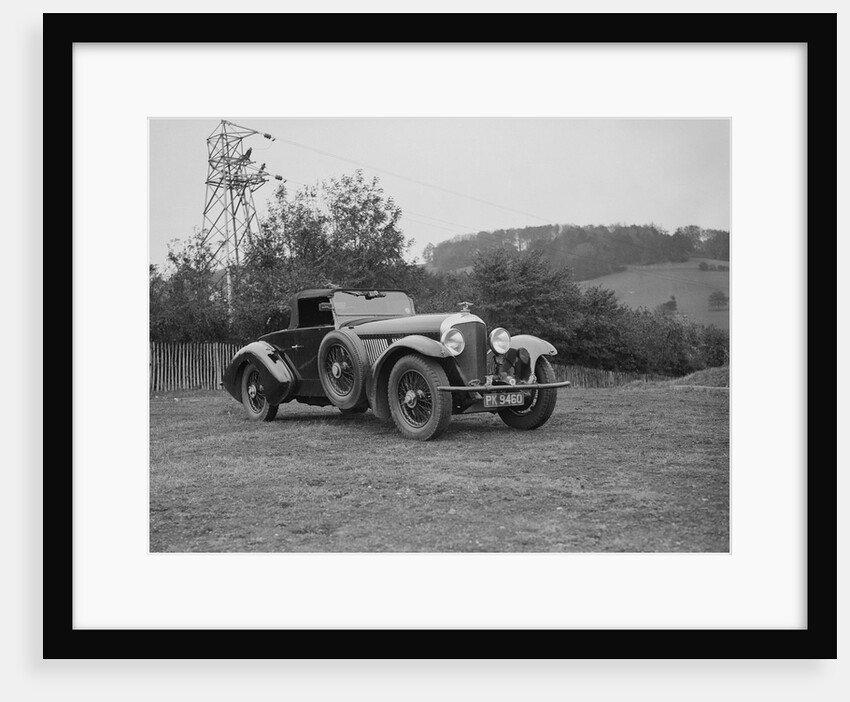 Charles Mortimer's Barker-bodied 2-seater Bentley, c1930s by Bill Brunell