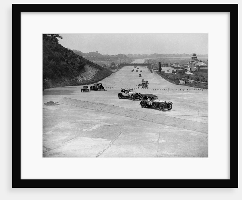 BARC 6-Hour Race, Brooklands, Surrey, 1929, by Bill Brunell