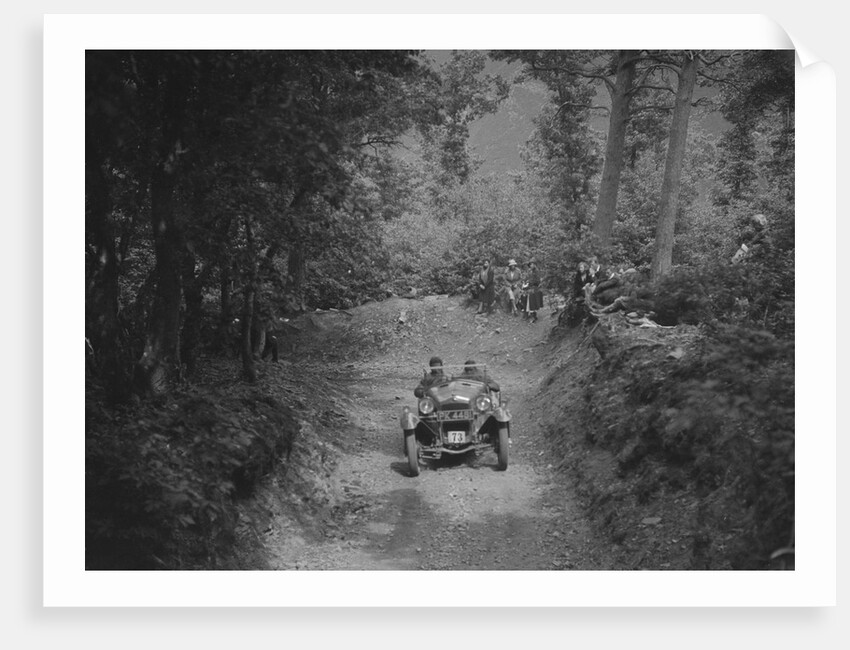 Frazer-Nash Super Sports taking part in a motoring trial, c1930s by Bill Brunell
