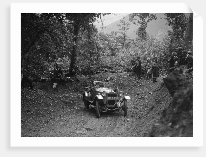 Frazer-Nash Super Sports taking part in a motoring trial, c1930s by Bill Brunell