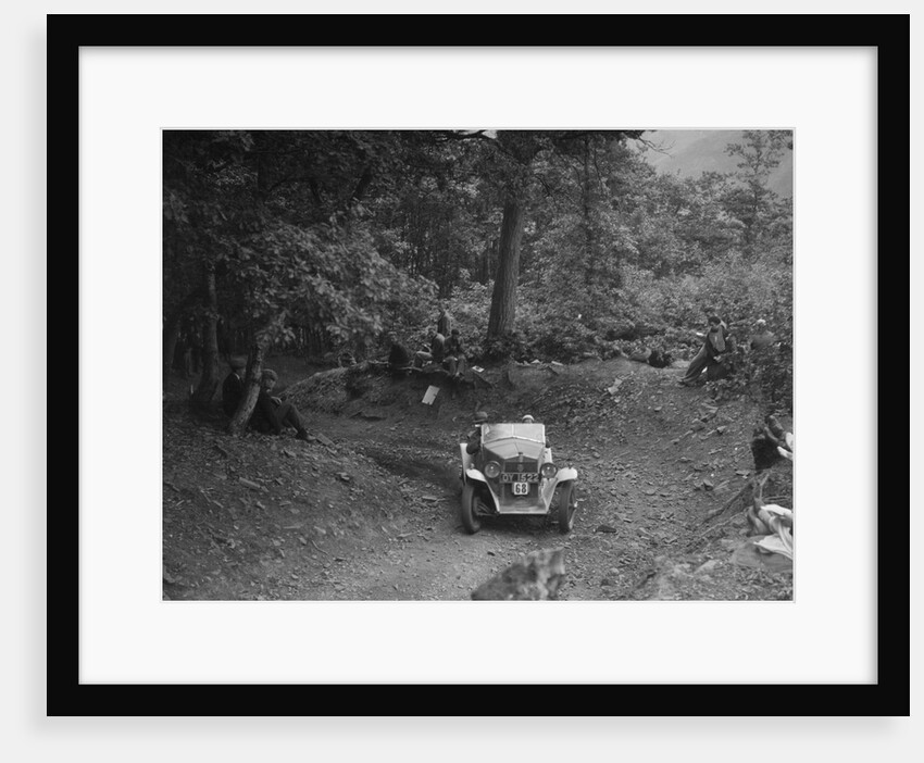 Fiat Balilla taking part in a motoring trial, c1930s by Bill Brunell