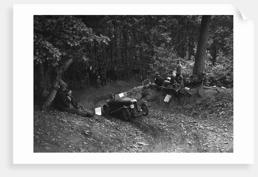 Amilcar taking part in a motoring trial, c1930s by Bill Brunell