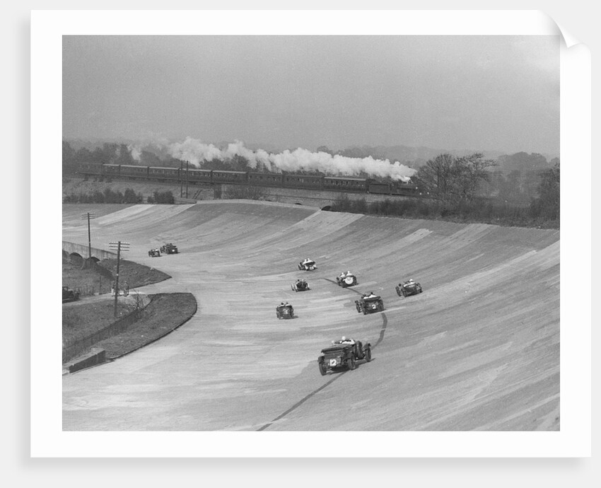 JCC Double Twelve Race, Brooklands, Surrey, 1929 by Bill Brunell