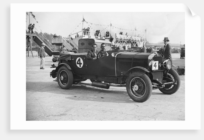 Studebaker of CW Johnstone and AES Walter at the JCC Double Twelve Race, Brooklands, Surrey, 1929 by Bill Brunell