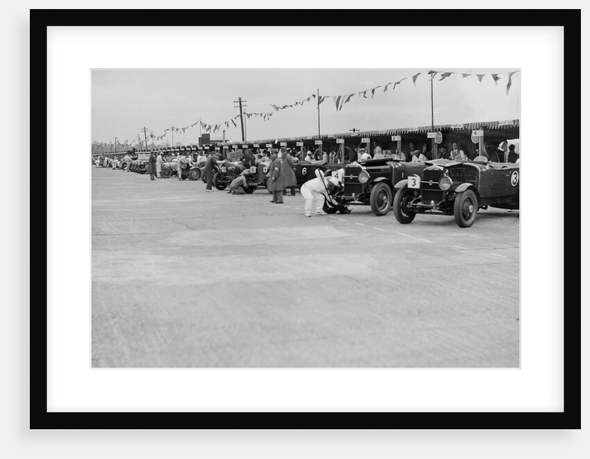 JCC Double Twelve Race, Brooklands, Surrey, 1929 by Bill Brunell