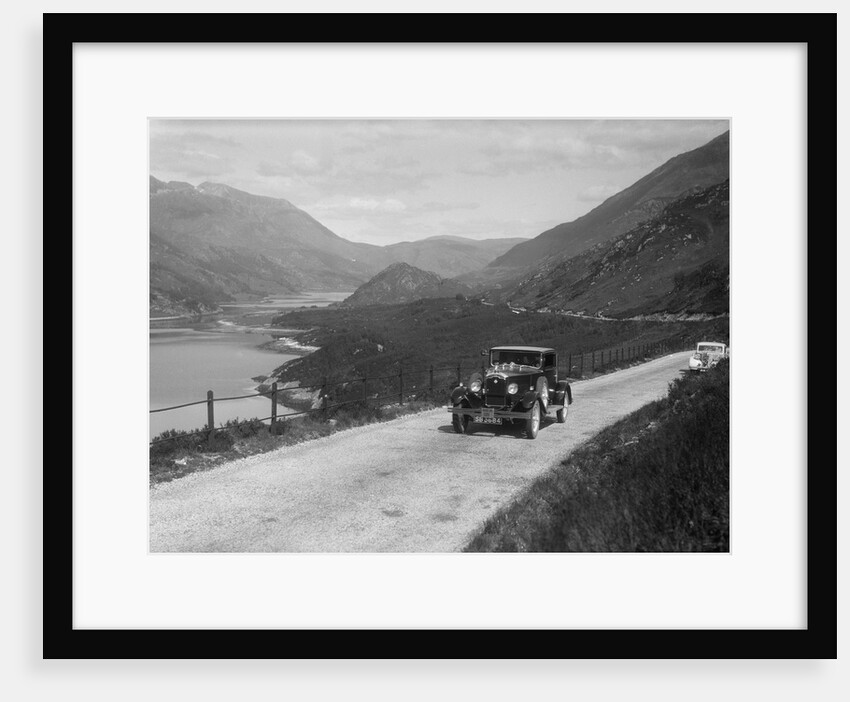 Rover saloon of I Ramsay competing in the RSAC Scottish Rally, 1936 by Bill Brunell