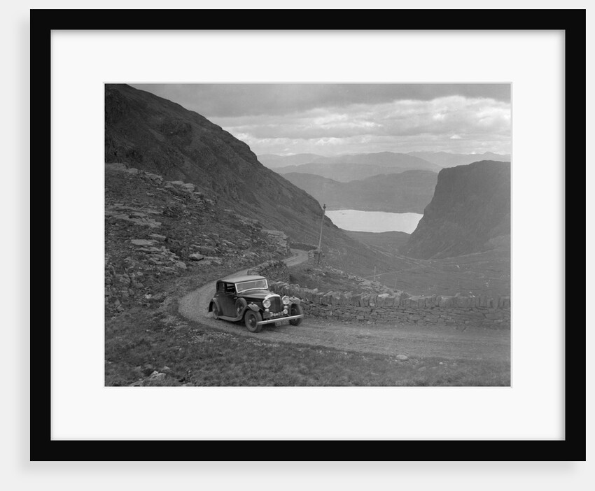 Bentley with Mulliner body of Miss MB Smith competing in the RSAC Scottish Rally, 1936 by Bill Brunell