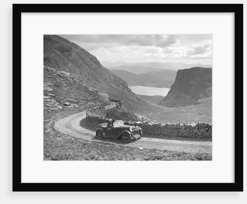Singer of Miss O Bailey competing in the RSAC Scottish Rally, 1936 by Bill Brunell