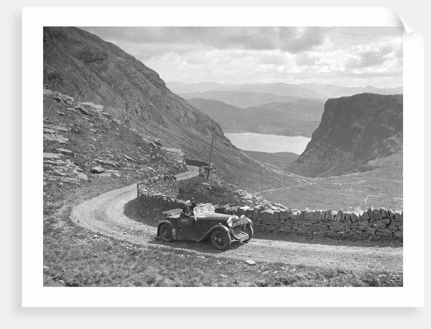 Singer of Miss O Bailey competing in the RSAC Scottish Rally, 1936 by Bill Brunell