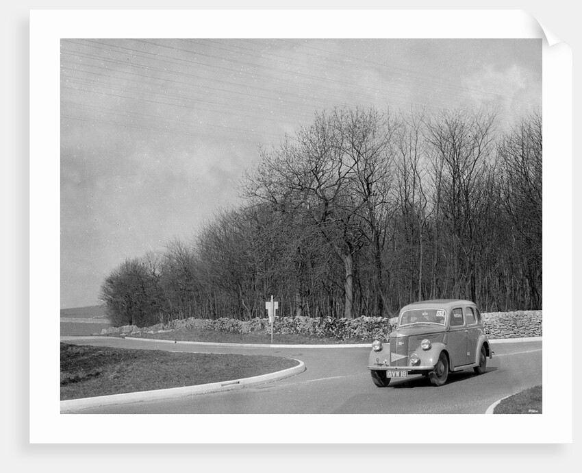 Ford of J McEvoy competing in the RAC Rally, 1939 by Bill Brunell
