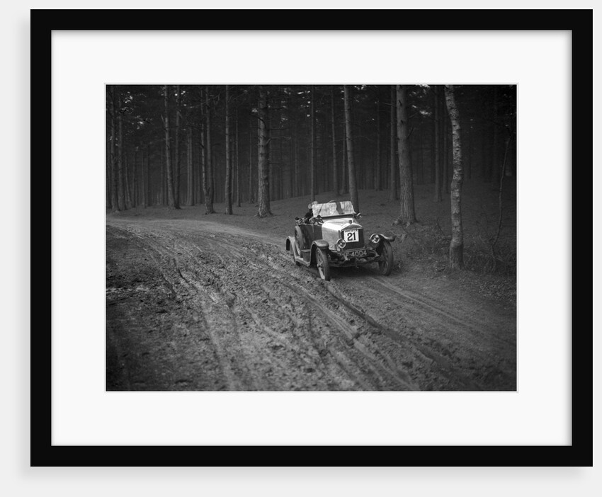 Mercury taking part in a JCC motoring trial, Surrey, 1920 by Bill Brunell