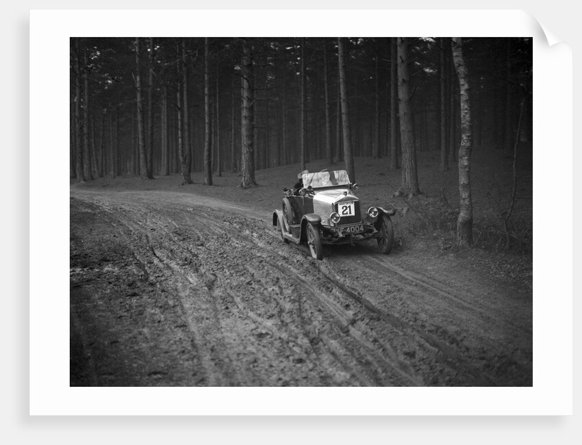 Mercury taking part in a JCC motoring trial, Surrey, 1920 by Bill Brunell