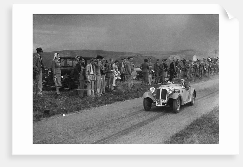 Frazer-Nash BMW 319/55 of EN Leon at the Bugatti Owners Club Lewes Speed Trials, Sussex, 1937 by Bill Brunell