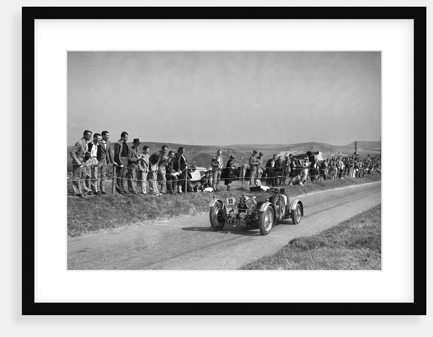 Bugatti Type 37 of H Pownall competing in the Bugatti Owners Club Lewes Speed Trials, Sussex, 1937 by Bill Brunell