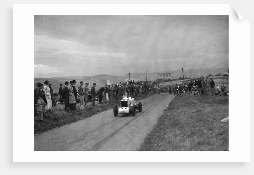 MG of JKW Baines competing in the Bugatti Owners Club Lewes Speed Trials, Sussex, 1937 by Bill Brunell