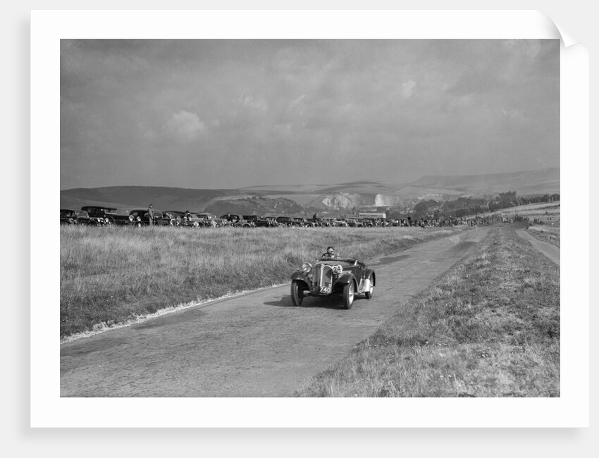 Frazer-Nash BMW competing in the Bugatti Owners Club Lewes Speed Trials, Sussex, 1937 by Bill Brunell