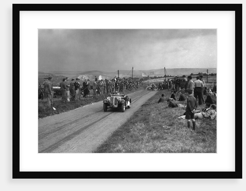 Frazer-Nash BMW competing in the Bugatti Owners Club Lewes Speed Trials, Sussex, 1937 by Bill Brunell