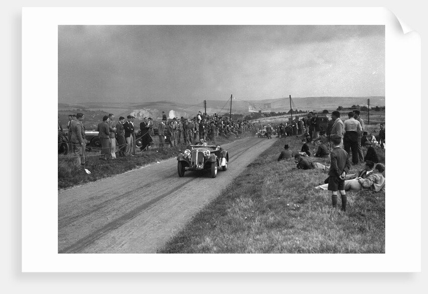 Frazer-Nash BMW competing in the Bugatti Owners Club Lewes Speed Trials, Sussex, 1937 by Bill Brunell