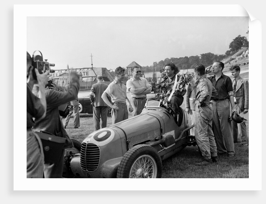 Maserati of JP Wakefield, second in the JCC International Trophy, Brooklands, 1937 by Bill Brunell