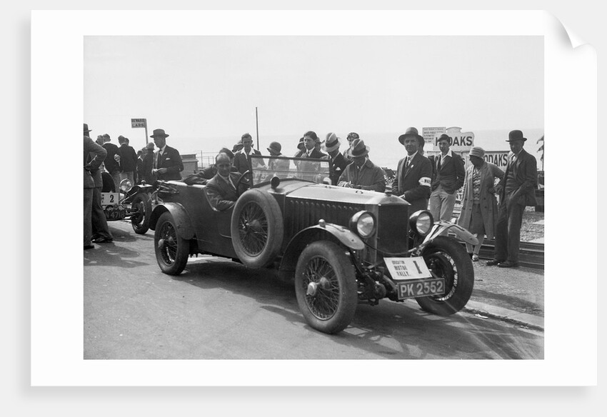 Invicta of DM Healey at the B&HMC Brighton Motor Rally, 1930 by Bill Brunell