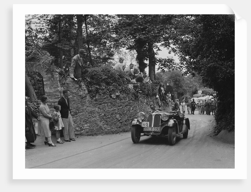 Frazer-Nash BMW 315/40 of AE Frost competing in the MCC Torquay Rally, 1938 by Bill Brunell