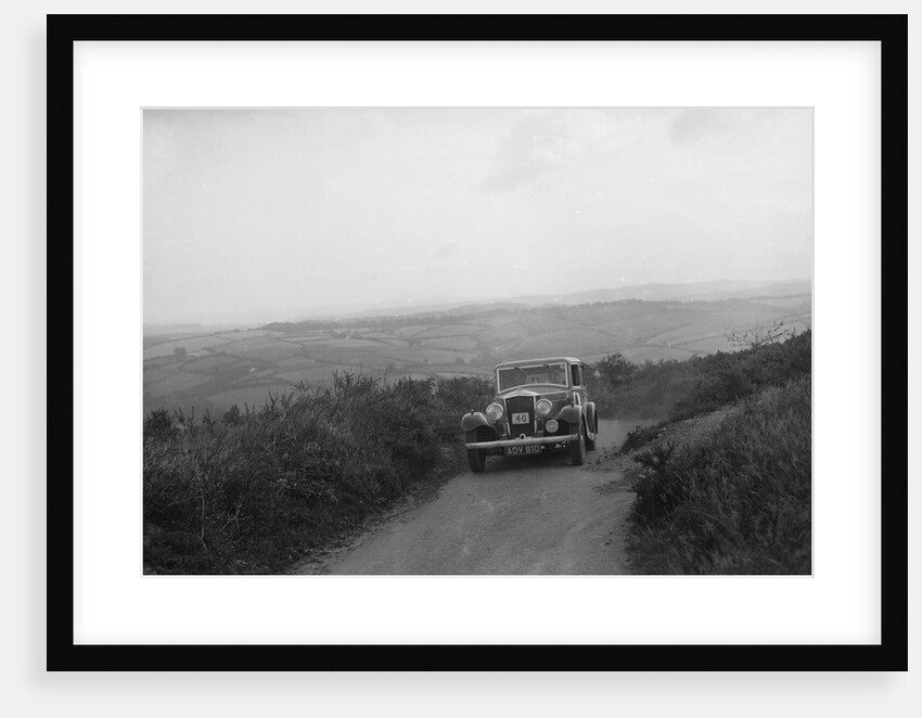 Railton saloon competing in the MCC Torquay Rally, 1938 by Bill Brunell