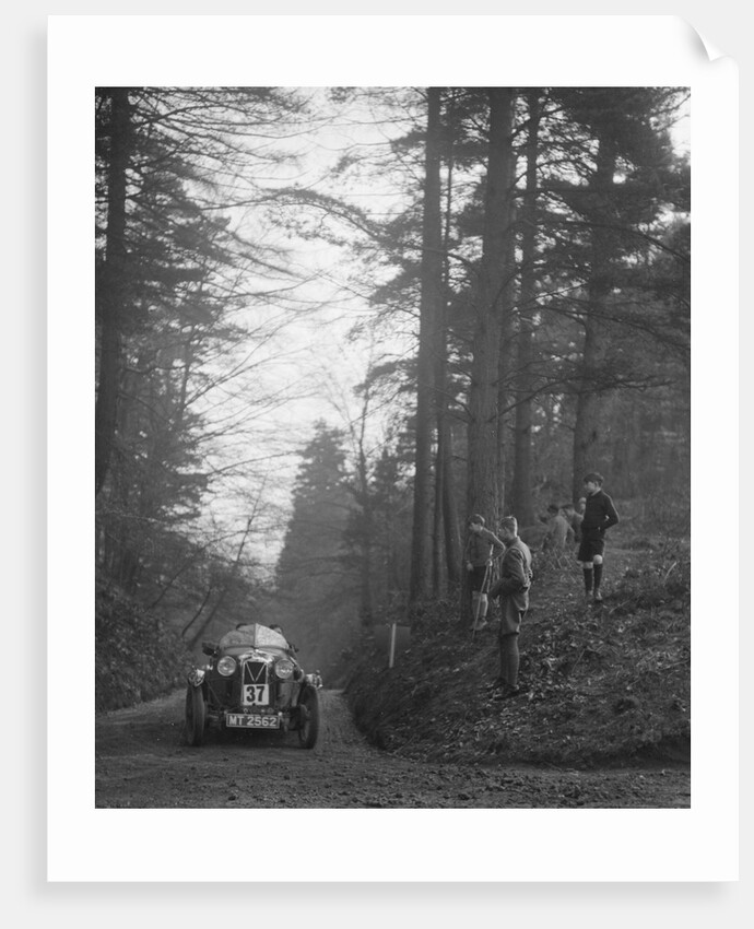 Salmson Sports 2-seater competing in the JCC Half-Day Trial, 1930 by Bill Brunell