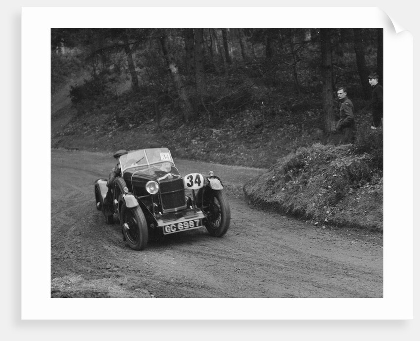 Standard Avon open 2-seater of AH Oxenford competing in the JCC Half-Day Trial, 1930 by Bill Brunell