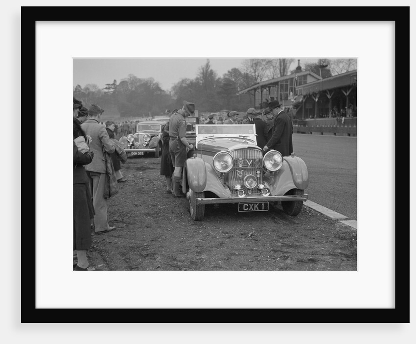 Bentley open 4-seater tourer owned by Sir Malcolm Campbell, Crystal Palace, London, 1939 by Bill Brunell