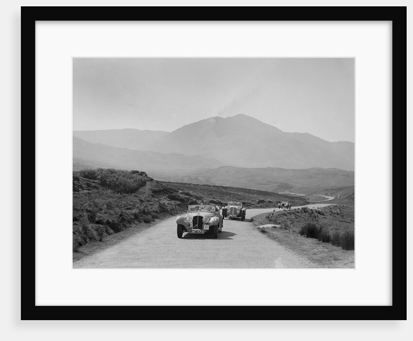 Atalanta of Joan Brotchie competing in the RSAC Scottish Rally, 1939 by Bill Brunell
