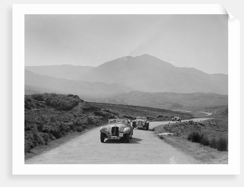 Atalanta of Joan Brotchie competing in the RSAC Scottish Rally, 1939 by Bill Brunell