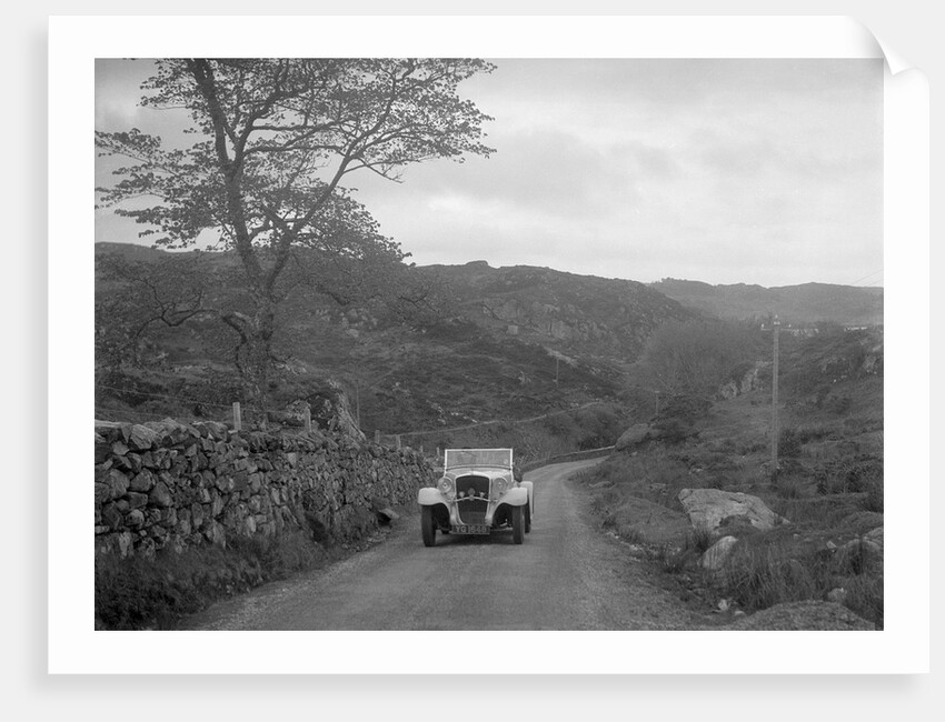Essex Terraplane of J Esson Gibson competing in the RSAC Scottish Rally, 1934 by Bill Brunell