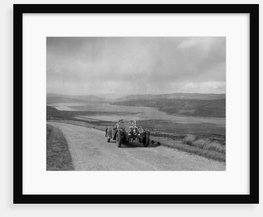 Alvis Speed Twenty tourer of I Fraser-Marshall competing in the RSAC Scottish Rally, 1934 by Bill Brunell