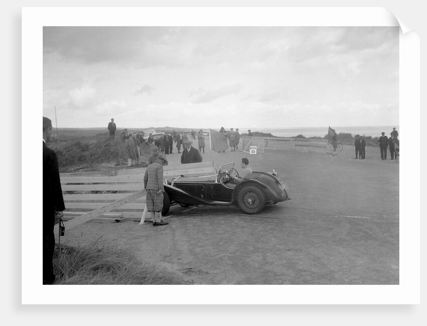 Riley competing in the RSAC Scottish Rally, 1934 by Bill Brunell