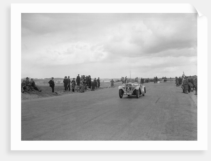 Singer Le Mans of Archie Langley competing in the RSAC Scottish Rally, 1934 by Bill Brunell