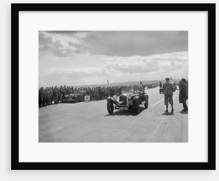 Alfa Romeo 6C of J Street competing in the RSAC Scottish Rally, 1934 by Bill Brunell