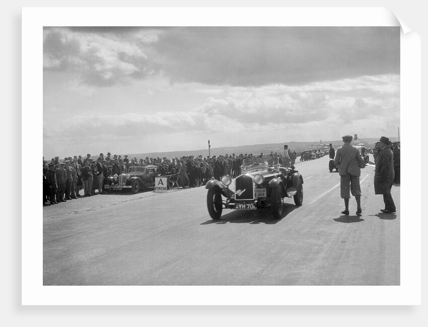 Alfa Romeo 6C of J Street competing in the RSAC Scottish Rally, 1934 by Bill Brunell