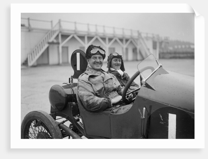 TB Andre in his Marlborough I at the JCC 200 Mile Race, Brooklands, Surrey, 1921 by Bill Brunell