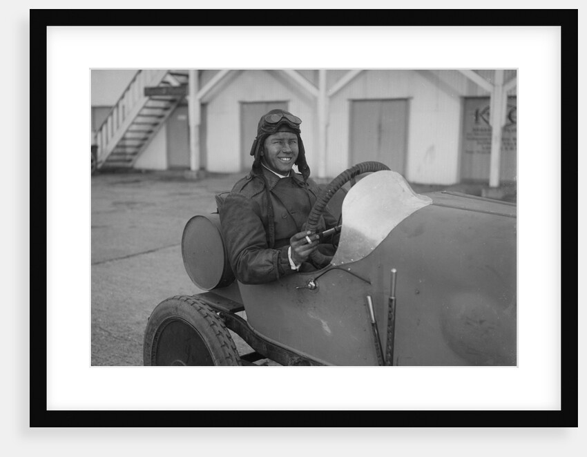 HJC Smith in his Eric-Campbell at the JCC 200 Mile Race, Brooklands, Surrey, 1921 by Bill Brunell