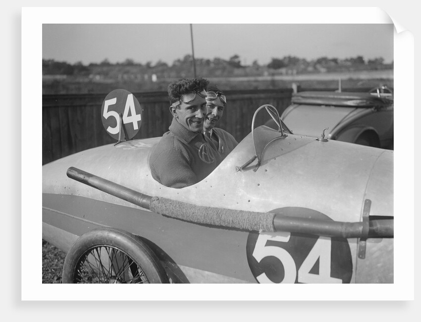 HC Munday in his AC at the JCC 200 Mile Race, Brooklands, Surrey, 1921 by Bill Brunell