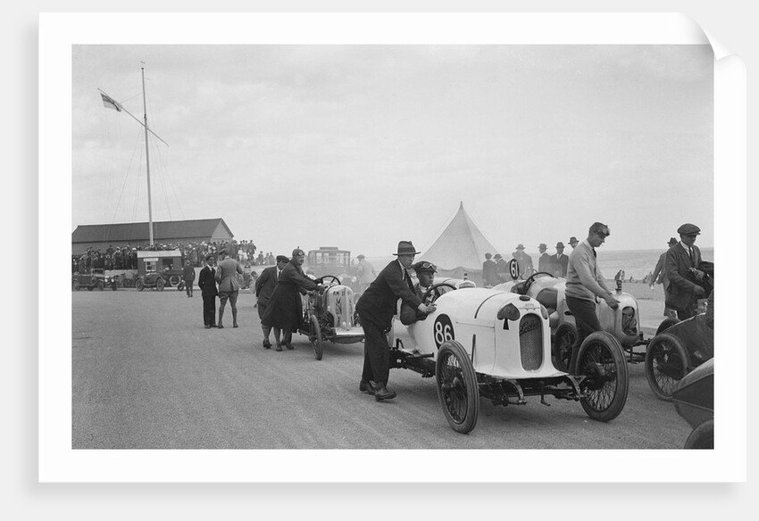 Austro-Daimler and GN Kim II of Archie Frazer-Nash, Southsea Speed Carnival, Hampshire, 1922 by Bill Brunell