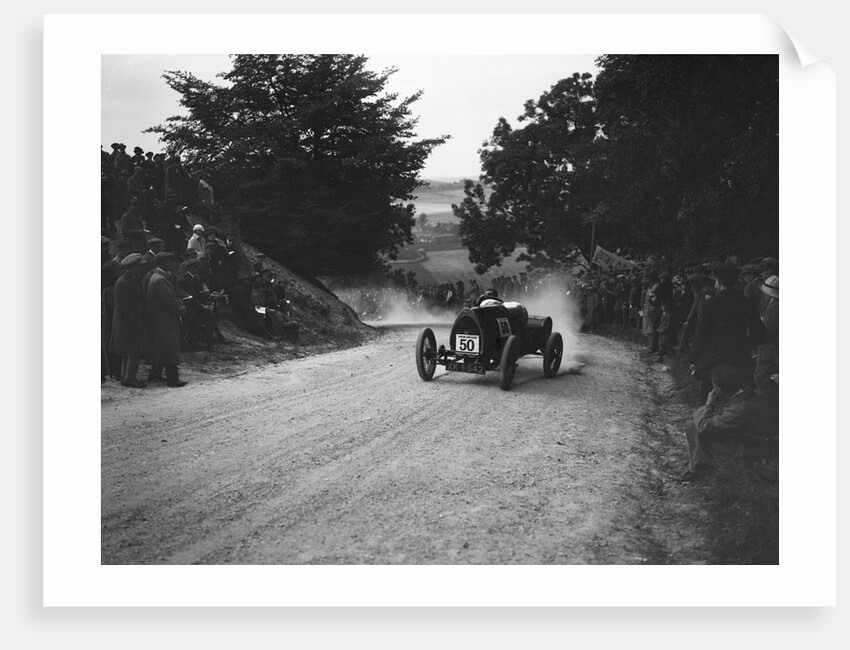 Bugatti Brescia competing in a JCC hillclimb, South Harting, Sussex, 1922 by Bill Brunell