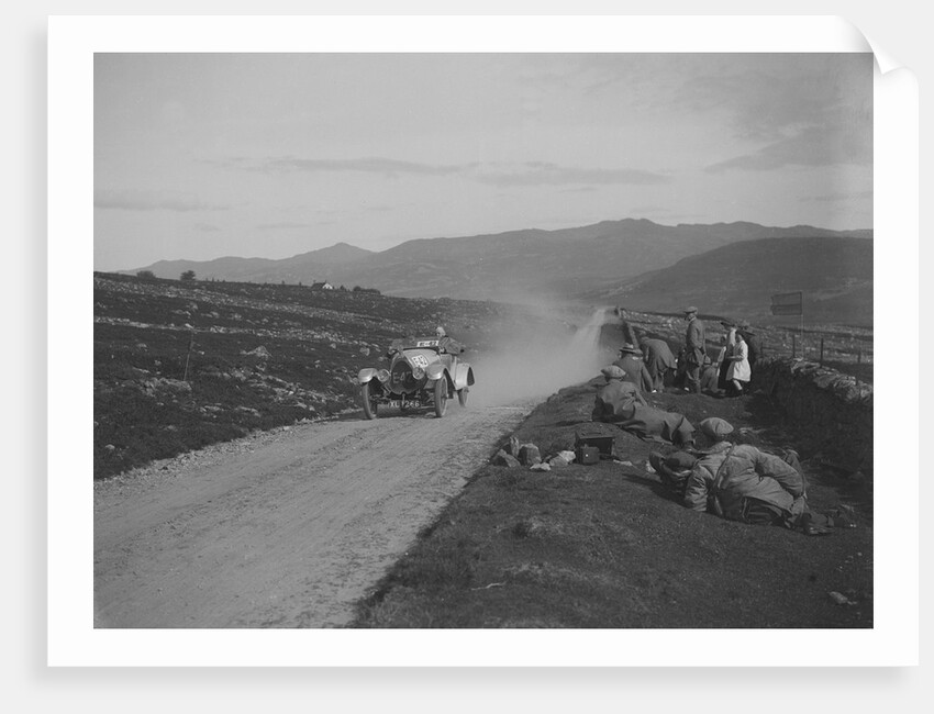 Bugatti of G Blackstock competing in the Scottish Light Car Trial, 1922 by Bill Brunell