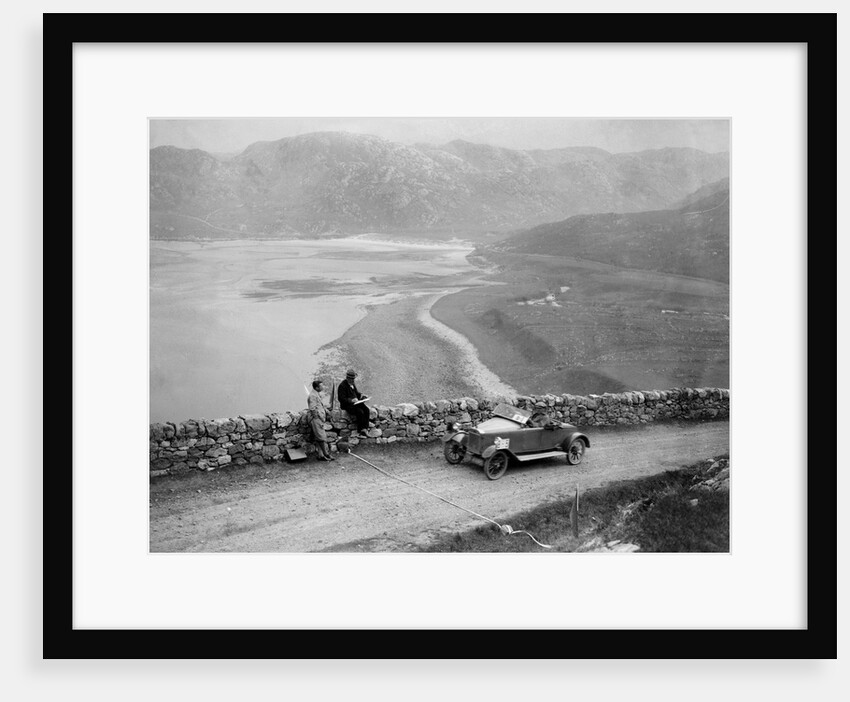 Lagonda open 2-seater of WH Oates competing in the Scottish Light Car Trial, 1922 by Bill Brunell