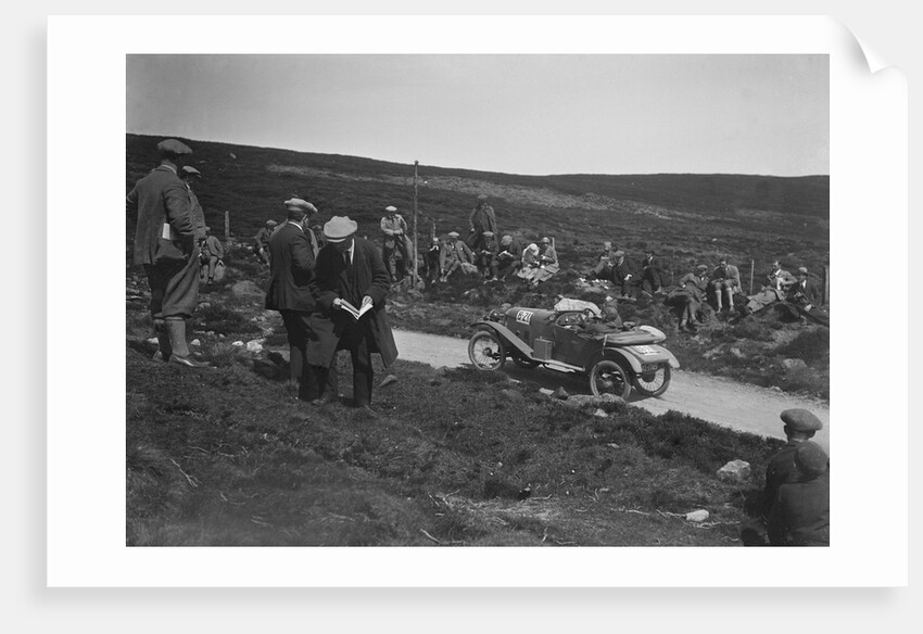 Amilcar open 2-seater of AE Bull competing in the Scottish Light Car Trial, 1922 by Bill Brunell