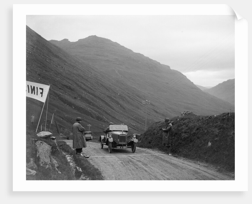 Lagonda open 2-seater of WH Oates competing in the Scottish Light Car Trial, 1922 by Bill Brunell